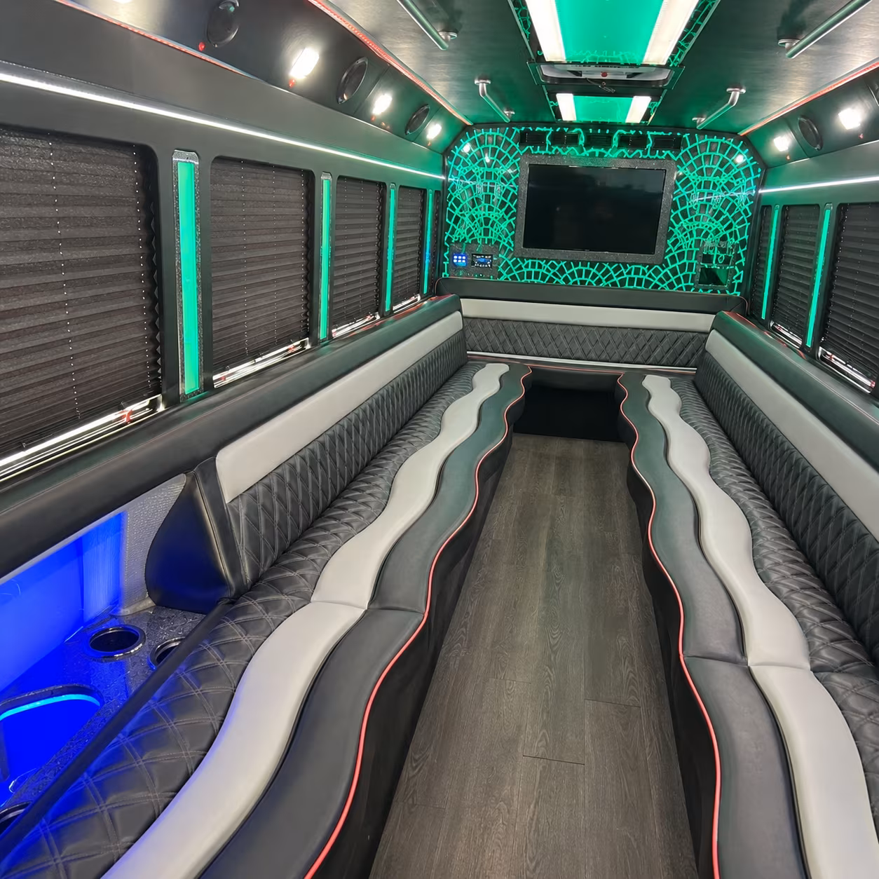 broken arrow quinceanera sweet 16 party bus rental