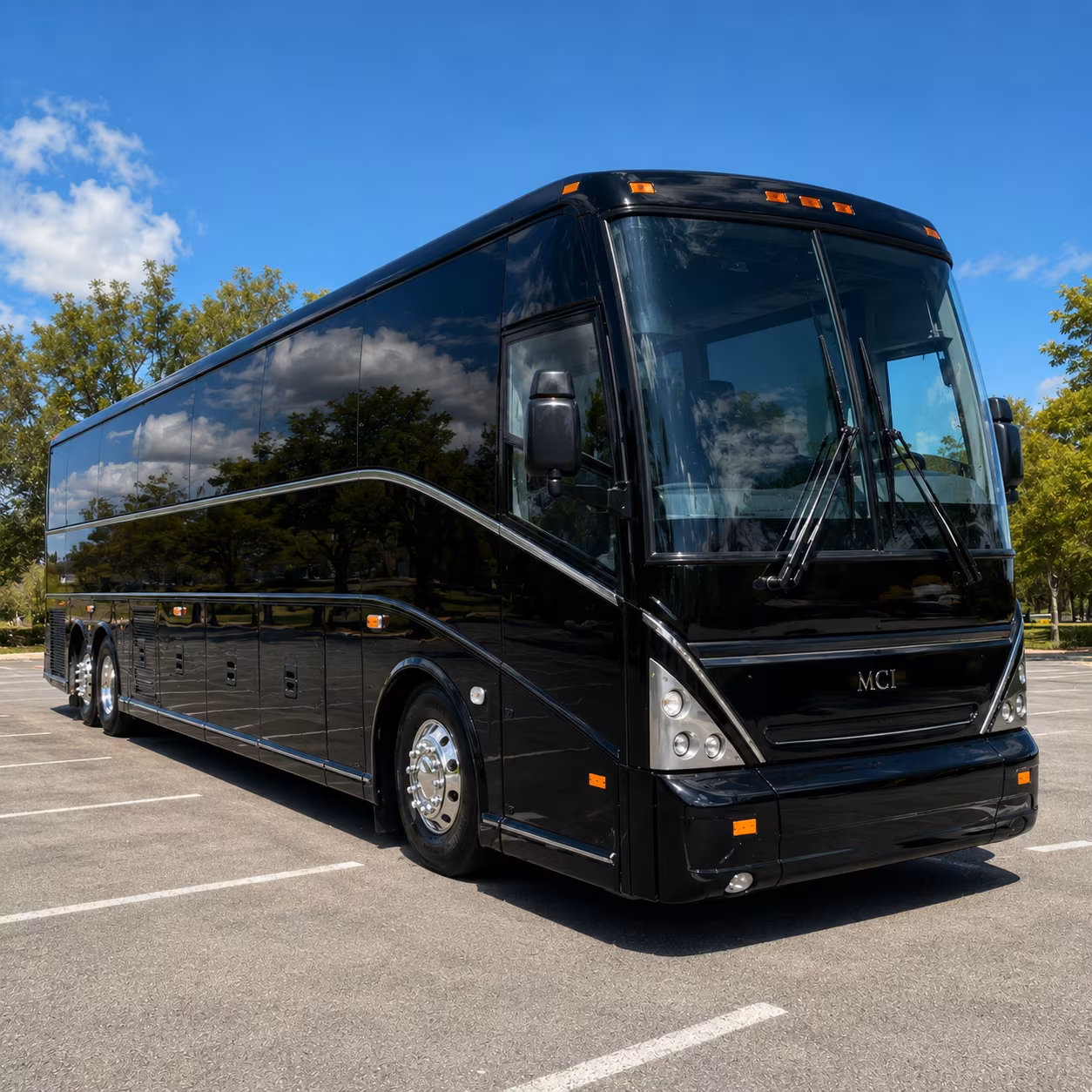 buses for broken arrow high school and local youth sports groups
