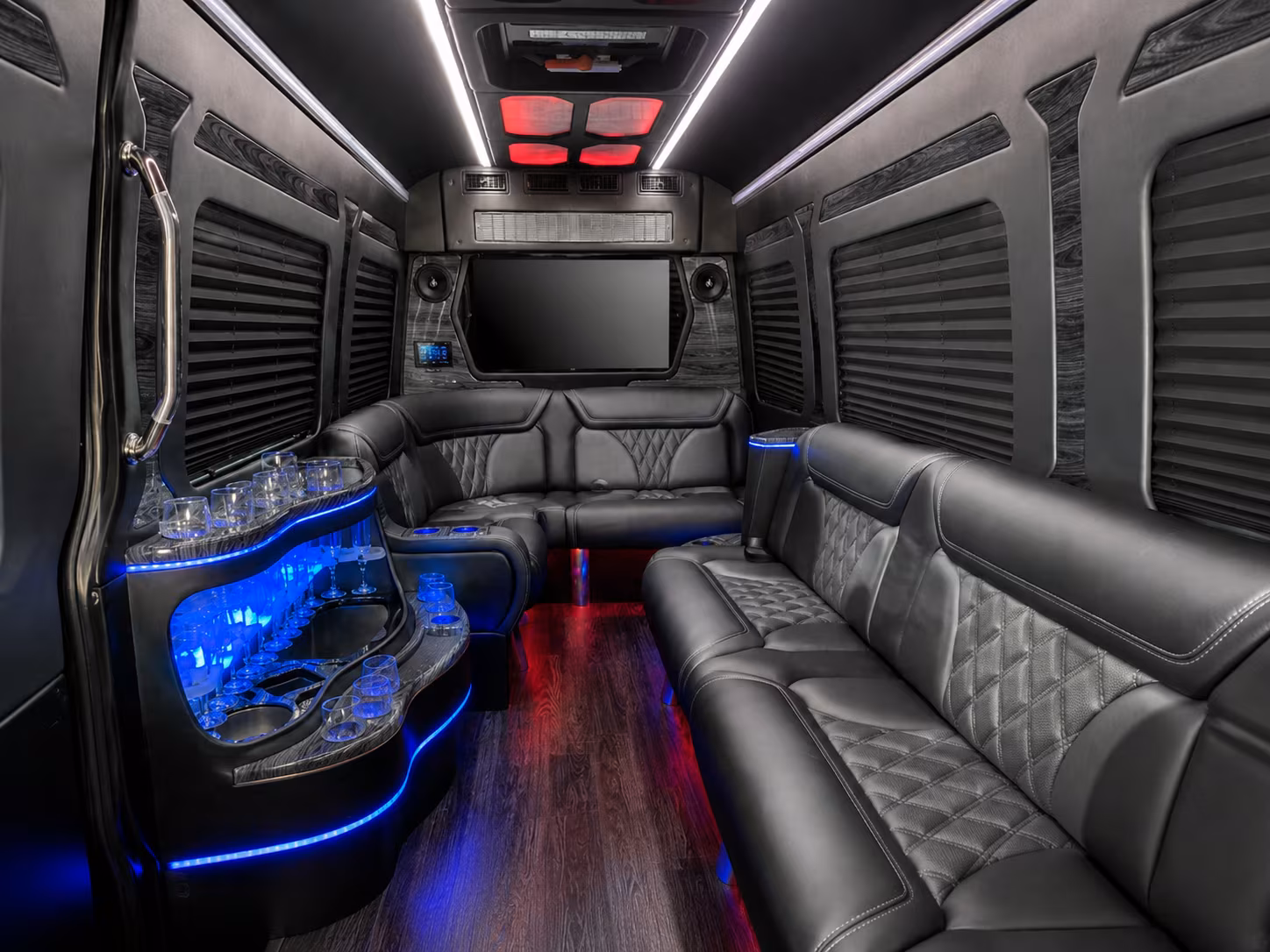 rhema christmas lights shuttle buses for church groups